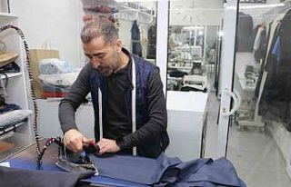 Diyarbakır’da terzilerde bayram yoğunluğu