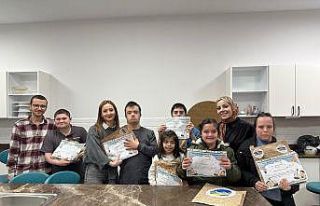 Down sendromlu miniklerle farkındalık gününde...