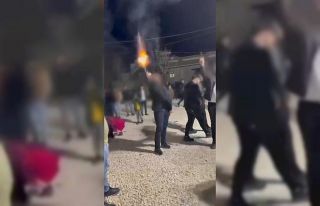 Düğün magandaları jandarmadan kaçamadı