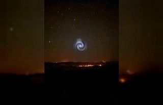 Elazığ semalarında heyecanlandıran görüntü:...