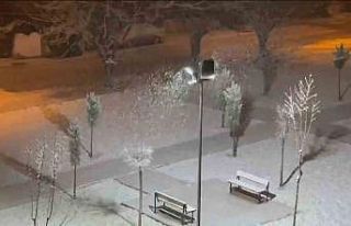 Elazığ’da kar yağışı etkisini sürdürüyor