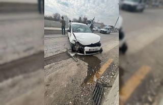 Elazığ’da trafik kazası: 2 yaralı