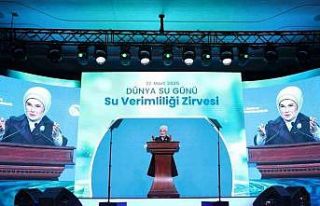 Emine Erdoğan: "Bir damla suda yaşamımız,...