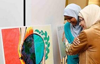 Emine Erdoğan, New York’ta TASC’ın iftar programına...