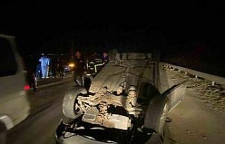 Erzincan’da trafik kazası: 1 yaralı