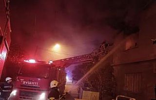 Erzin’de ev yangını