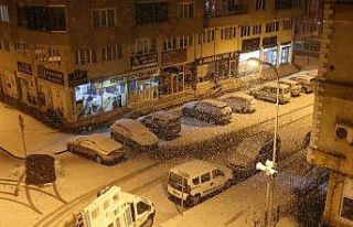 Erzurum’da bir günde iki mevsim