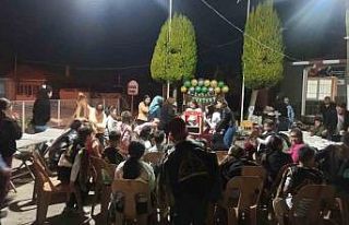 Eski ramazanları okul bahçesinde yaşattılar