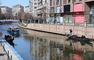 Eskişehir’de güzel hava gondollarda yoğunluk...