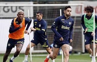 Fenerbahçe’de Bodrum FK maçı hazırlıkları...