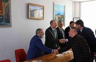 FÜ’de bayramlaşma töreni