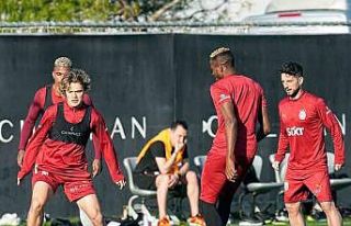 Galatasaray, Alanyaspor maçı hazırlıklarını...