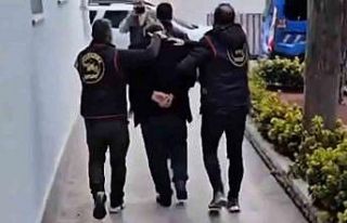 Gasbedilen altınlar için yangın süsü verilen...