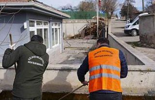 Gölbaşı’nın çeşmeleri vektörle mücadele...