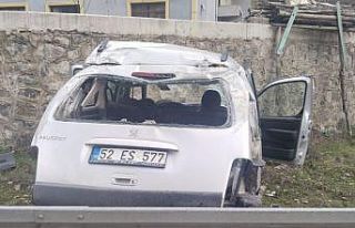 Gümüşhane’de trafik kazası: 4 yaralı