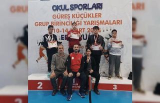 Güreşte Elazığ’a 5 madalya