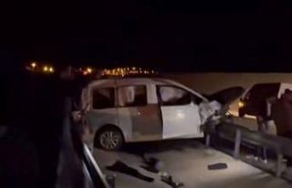 Hafif ticari araç takla attı: 1 kişi ağır yaralandı