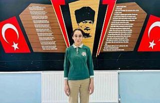 Hakkarili Erdaş, Türkiye’ye 3’üncüsü oldu