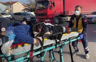 Hamile kadını hastaneye yetiştirmeye çalışan...