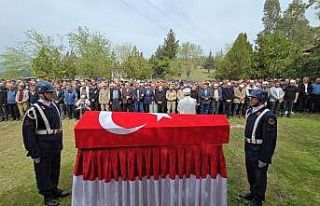 Hastalığa yenik düşen uzman çavuş son yolculuğuna...