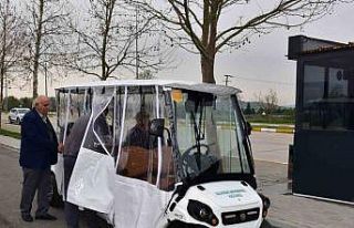 Hastanede temizlik robotu "Sadıç" da hizmete...