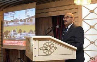 İbrahimce Mahallesi’nde yapımı süren cami ve...