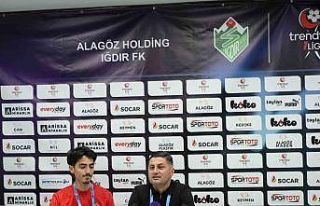 Iğdır FK - Şanlıurfaspor maçının ardından