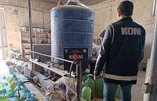 Iğdır’da 517 litre kaçak akaryakıt ele geçirildi