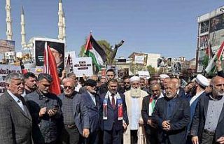 Iğdırlılar ‘Dünya Kudüs Günü’ Mitinginde...