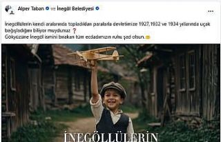 İnegöllülerin uçak bağışı, yapay zekayla günü...