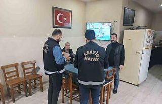 İskenderun’da kıraathaneler denetlendi