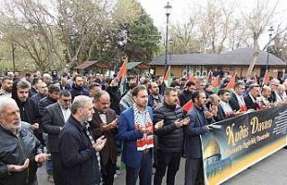 İsrail’in Gazze’ye yönelik saldırıları Gaziantep’te...