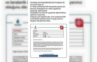 İstanbul Büyükşehir Belediyesi’nde idari izin...