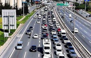 İstanbul’da trafik yoğunluğu