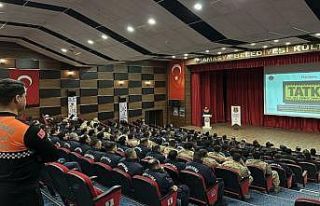 Jandarmadan güvenli motosiklet kullanımı eğitimi