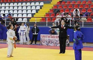 Judo Şampiyonası heyecanı Denizli’de yaşandı