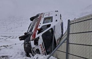 Kahramanmaraş’ta ambulans kazası: 3 yaralı