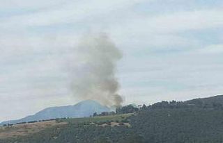 Kahramanmaraş’ta ormanlık alanda çıkan yangın...
