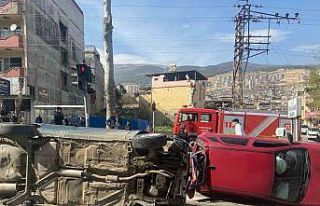 Kahramanmaraş’ta trafik kazası: 3 yaralı