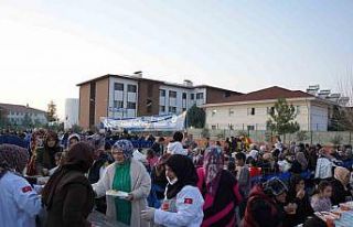 Kahta’da vatandaşlar gönül sofrasında buluştu