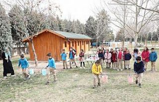 Karatay Belediyesi’nden çocuklara doğa bilinci...