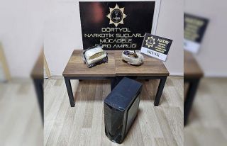 Kargo ile gelen bilgisayar kasasından skunk maddesi...