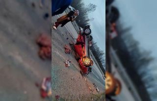 Kastamonu’da takla atan otomobilin sürücüsü...