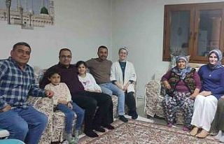 Kaymakam Dalak iftarlarda şehit aileleri ve gazilere...