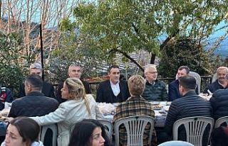 Kaymakam İlyas Memiş, iftar yemeğine katıldı