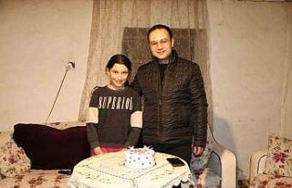 Kaymakam Kahveci’den küçük Sıla’ya doğum...