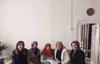 Kaymakam Koşansu’dan yaşlılara ziyaret