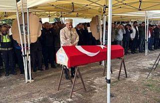 Kazada ölen polis memuru toprağa verildi