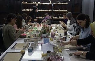 Kilis’te sanat kadınlara terapi oluyor