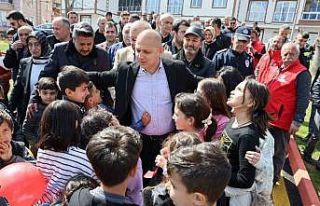 Kırıkkale’de modern semt sahası, vatandaşların...